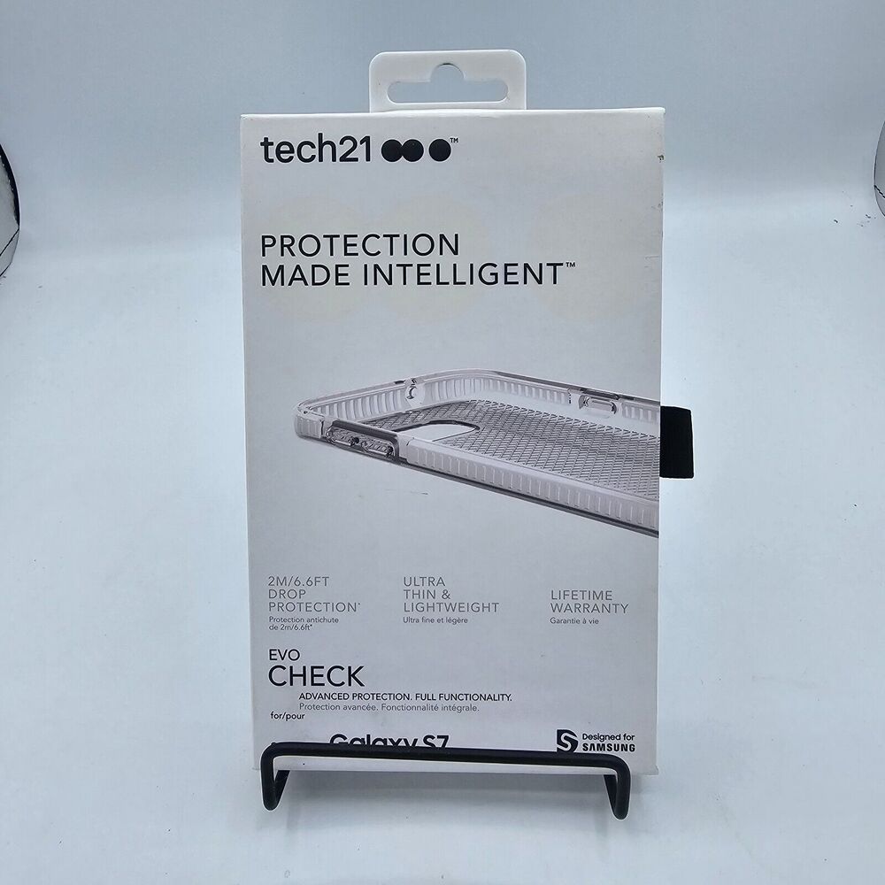 Tech21 Samsung Galaxy S7 Case, New, Clear, Advanced Protection